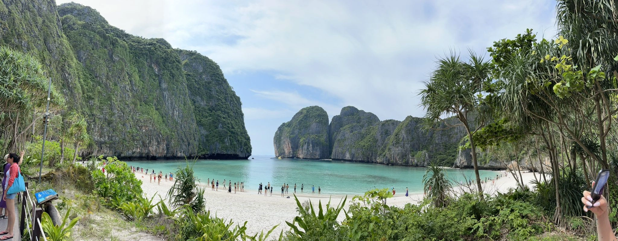 Maya Bay w Tajlandii